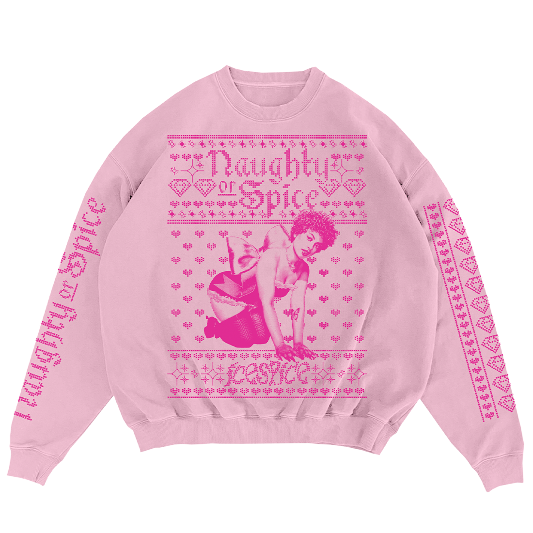 Naughty or Spice Crewneck - Ice Spice Official Store Naughty or Spice Crewneck - Ice Spice Official Store