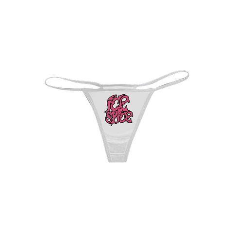 Ice Spice Logo Thong