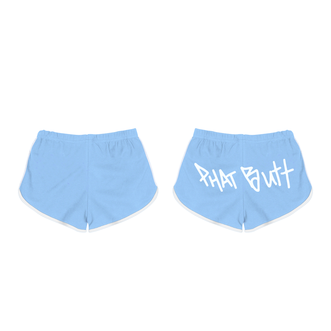 Phat Butt Short Side by side