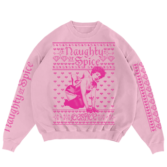 Naughty or Spice Crewneck Front