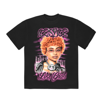 Airbrushed Tour Tee Front