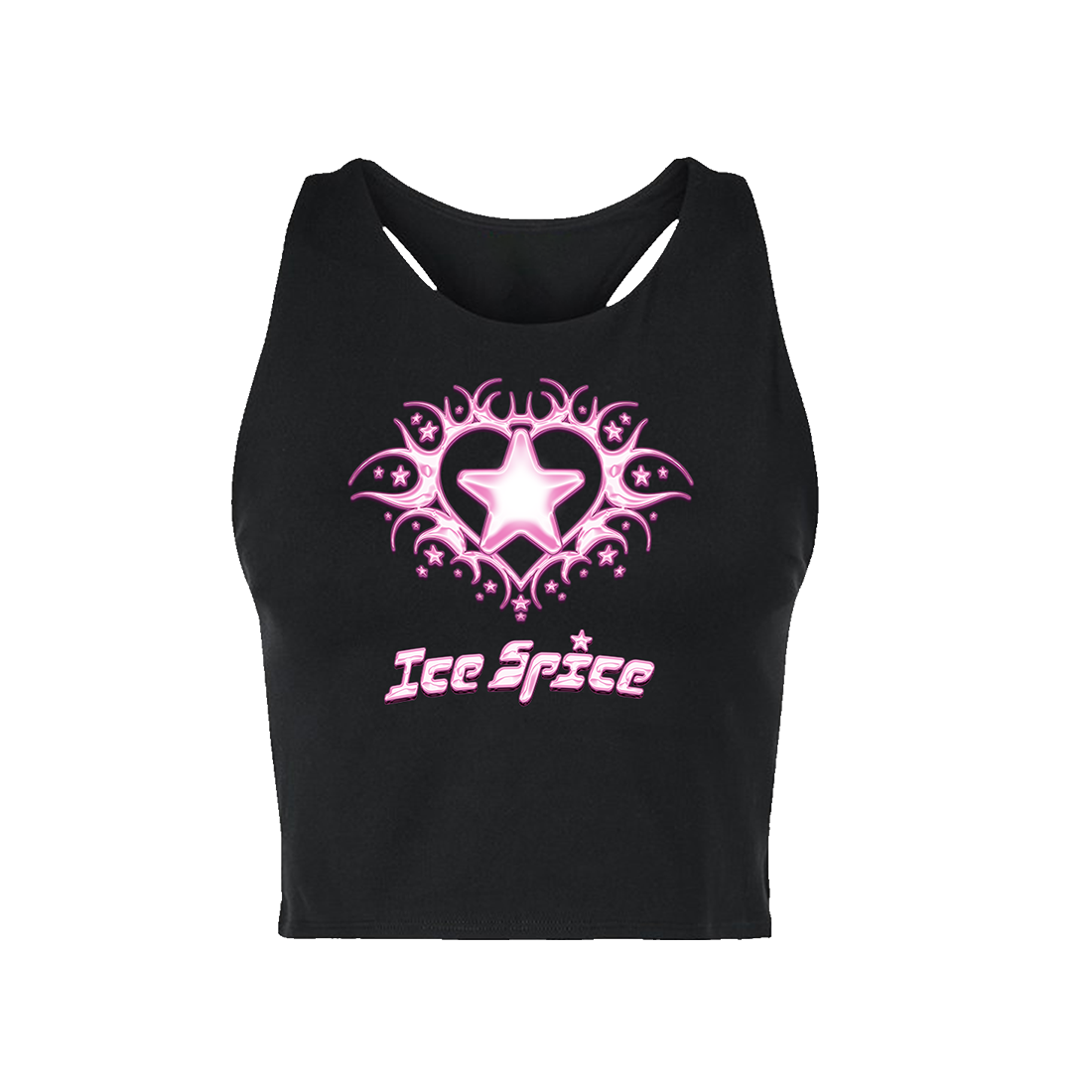 Ice Spice x Mercedes-Benz Cropped Racerback Top