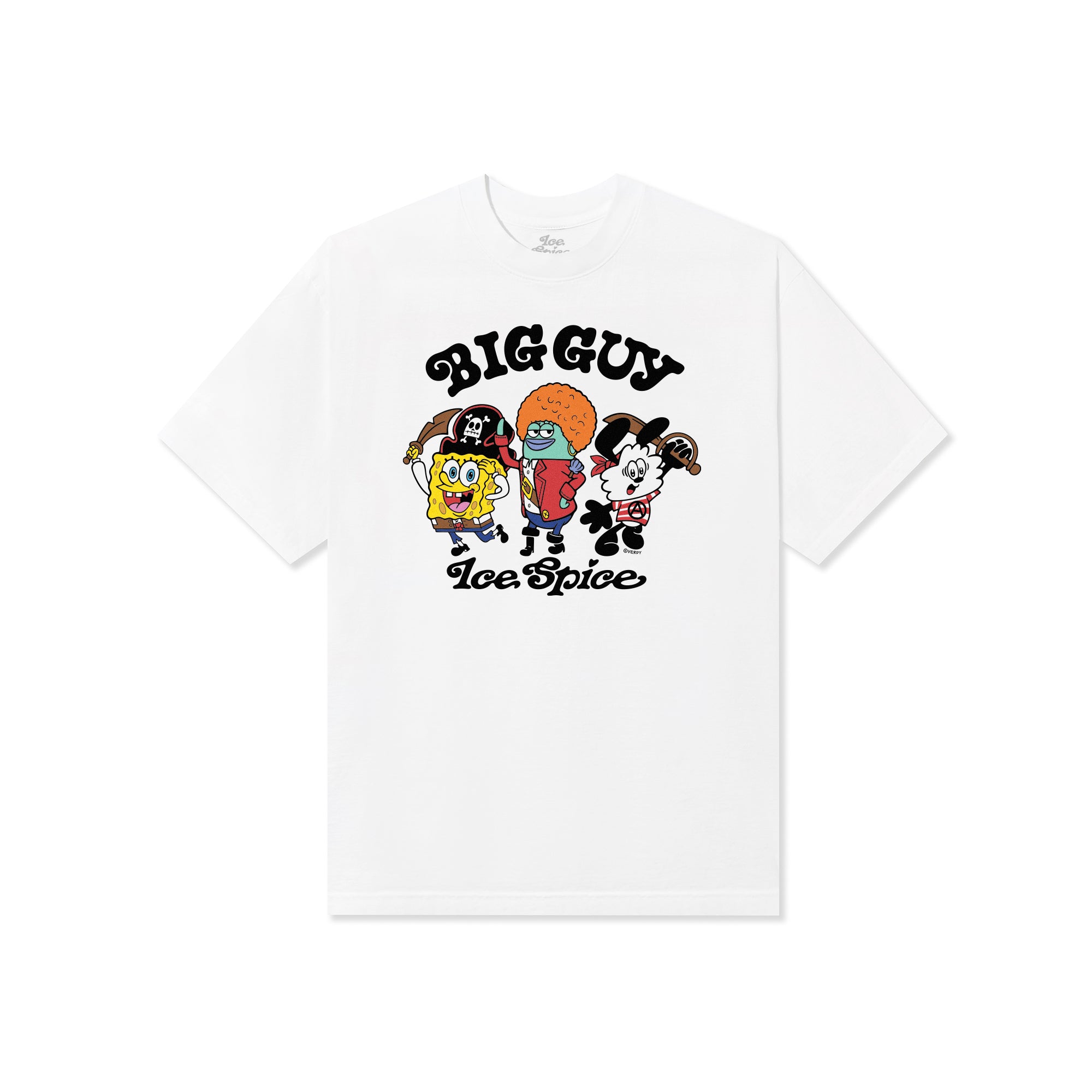 Verdy x Ice Spice  "Big Guy" Character Tee - White